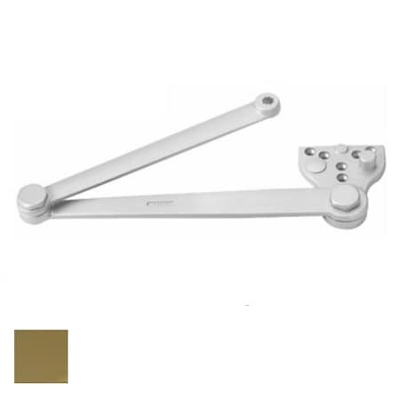 Corbin Russwin Door Closer Heavy-Duty Arm Backstop, 696 Satin Brass 689F03-696